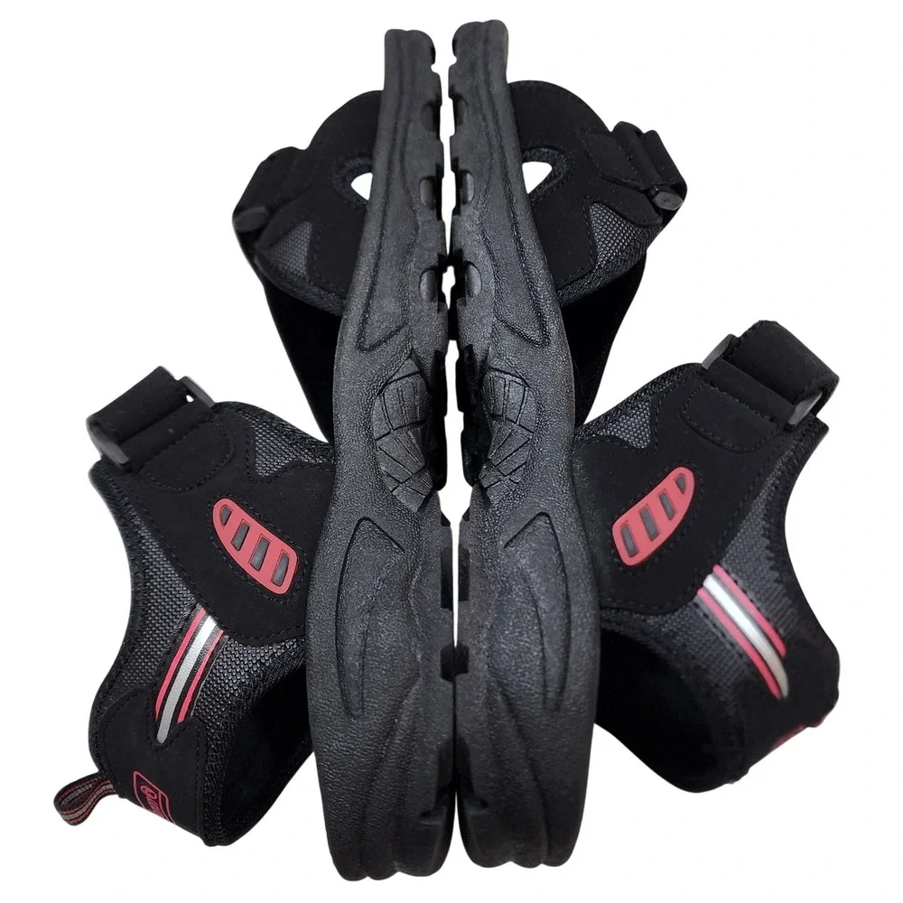 NWT Coleman Lanai Men's Black Outdoor Hook & Loop Sport Sandals Size‎ 13